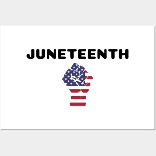 Juneteenth independence day Posters and Art